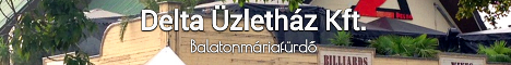 Delta Üzletház Kft. Étterem és söröző Balatonmáriafürdőn