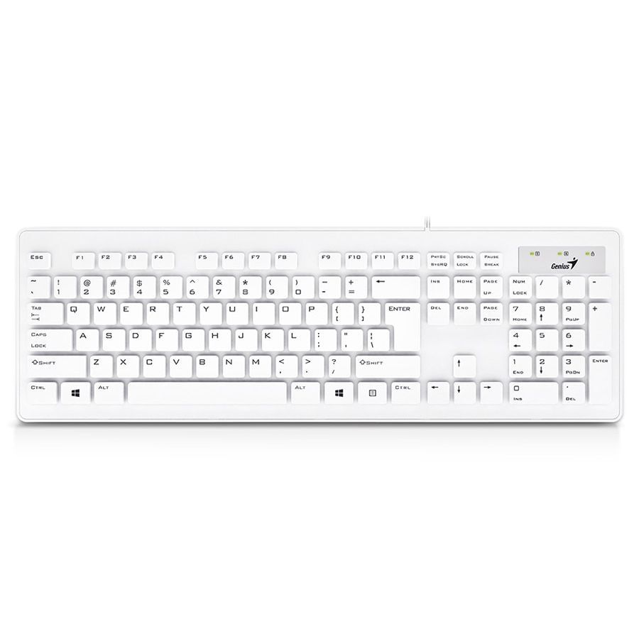 Genius SlimStar 126 Keyboard White HU Genius SlimStar 126 Keyboard White HU