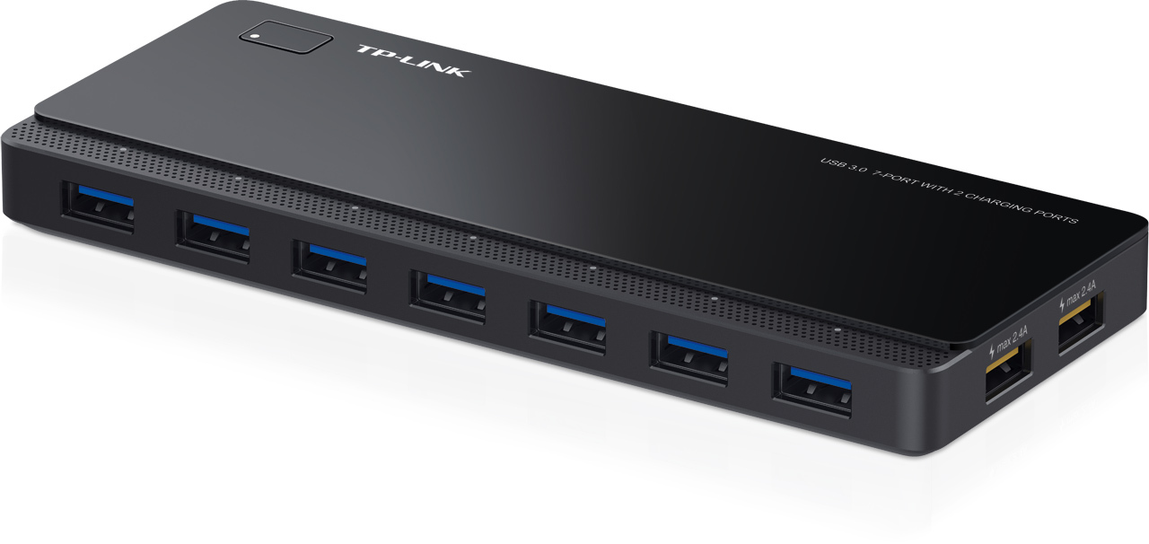USB Hub - UH720 (7 port + 2port töltésre; USB3.0; tápegység) USB Hub - UH720 (7 port + 2port töltésre; USB3.0; tápegység)