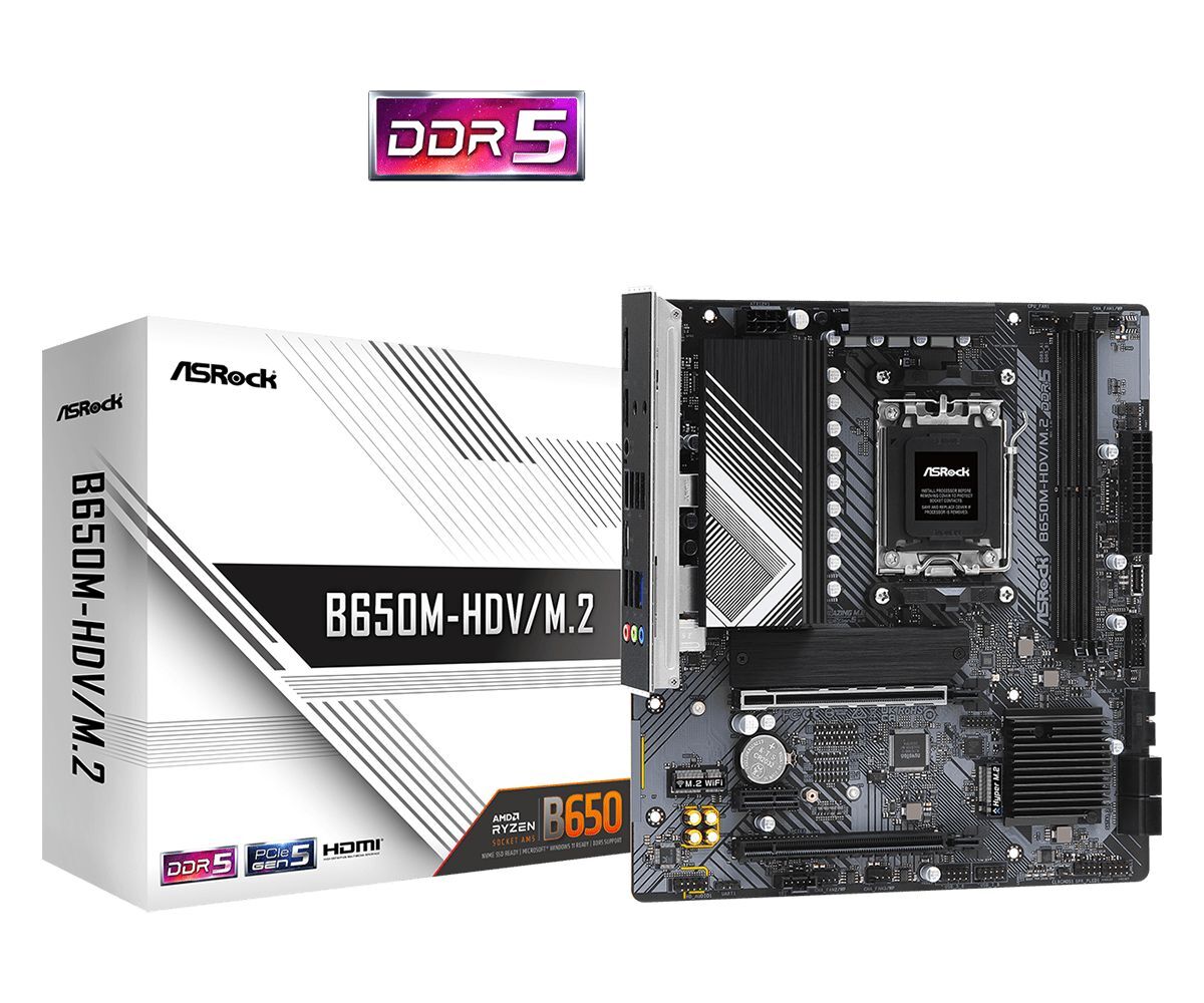ASRock B650M-HDV/M.2 ASRock B650M-HDV/M.2