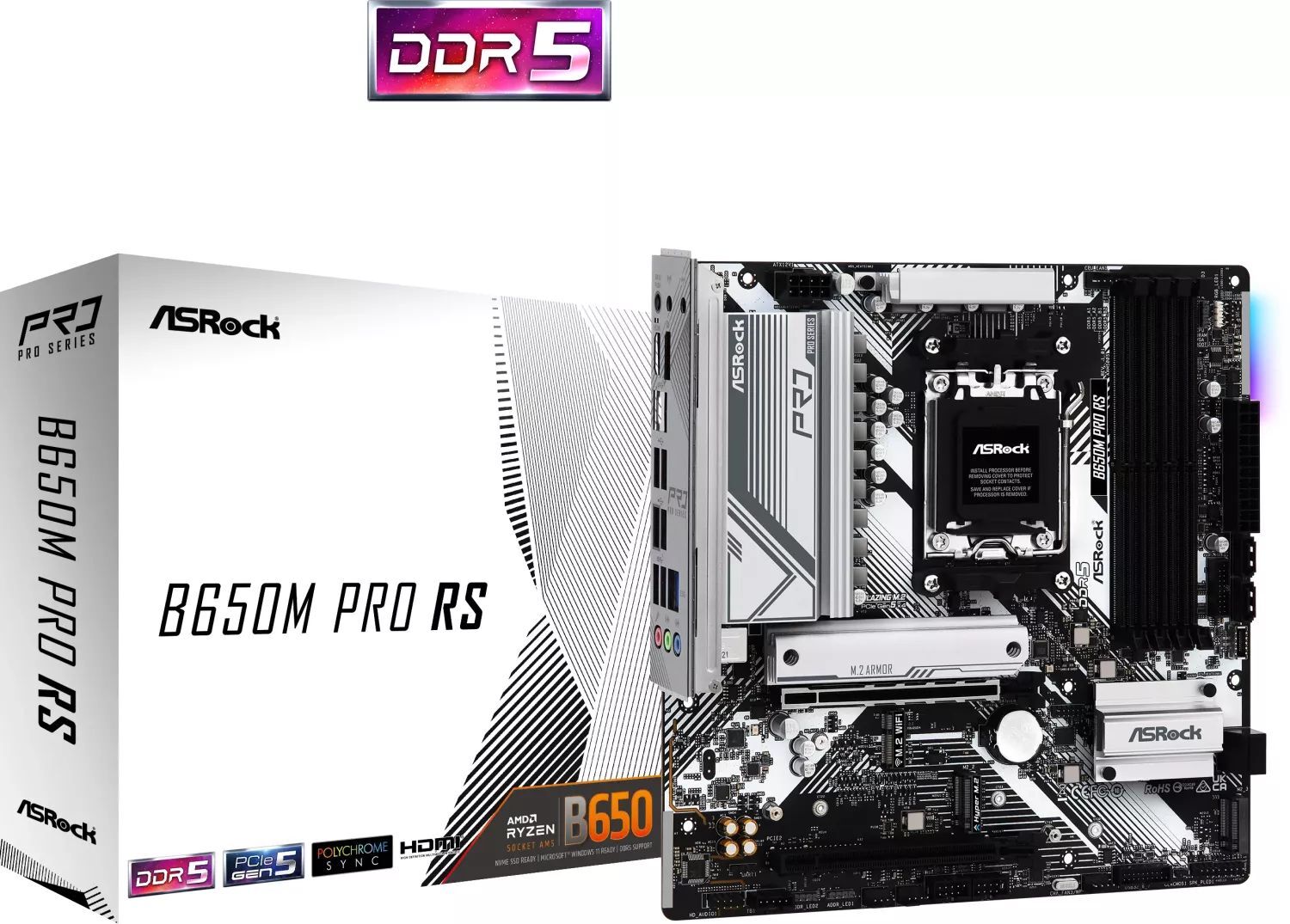 ASRock B650M Pro RS ASRock B650M Pro RS