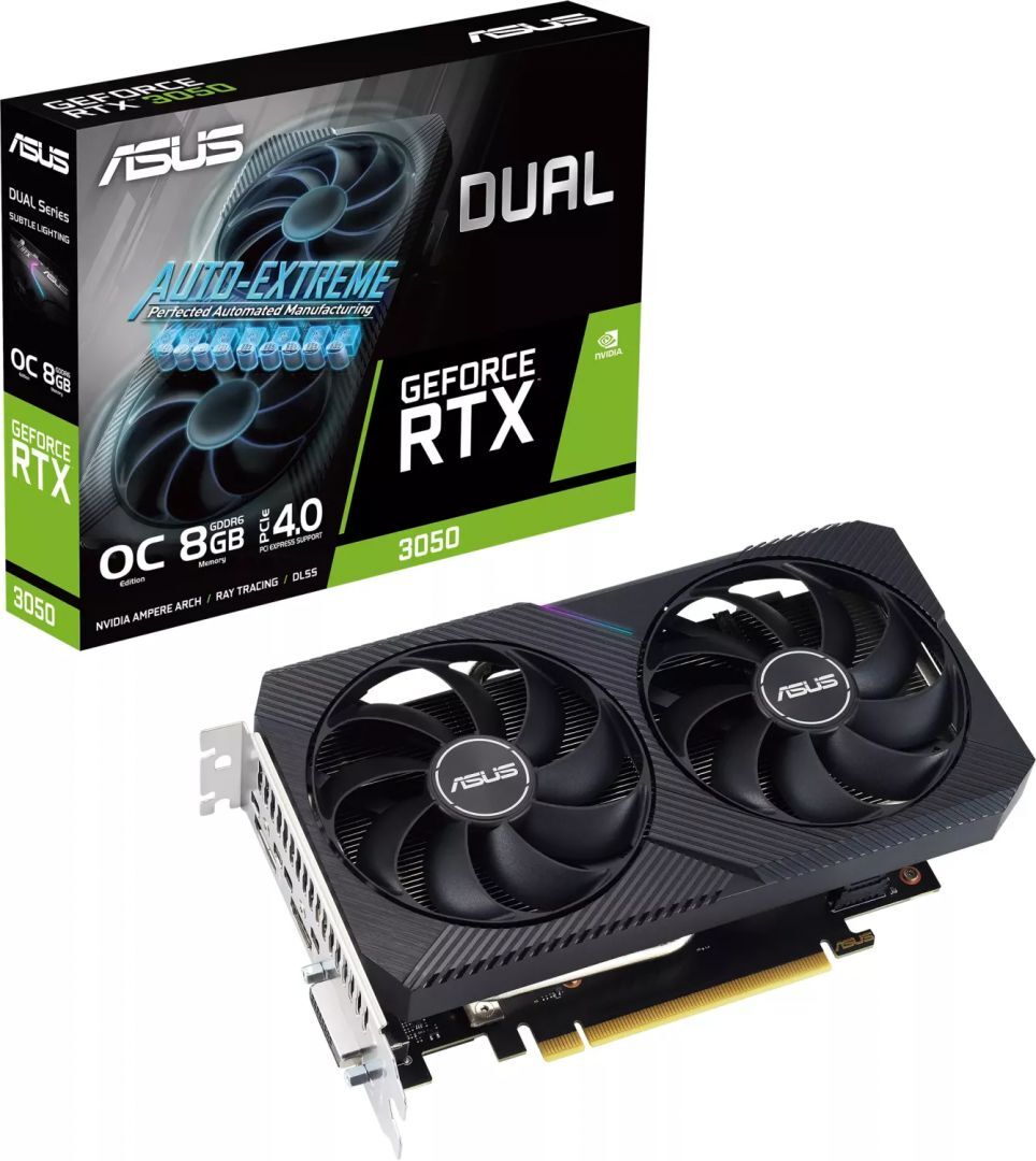 Asus DUAL-RTX3050-O8G-V2 Asus DUAL-RTX3050-O8G-V2