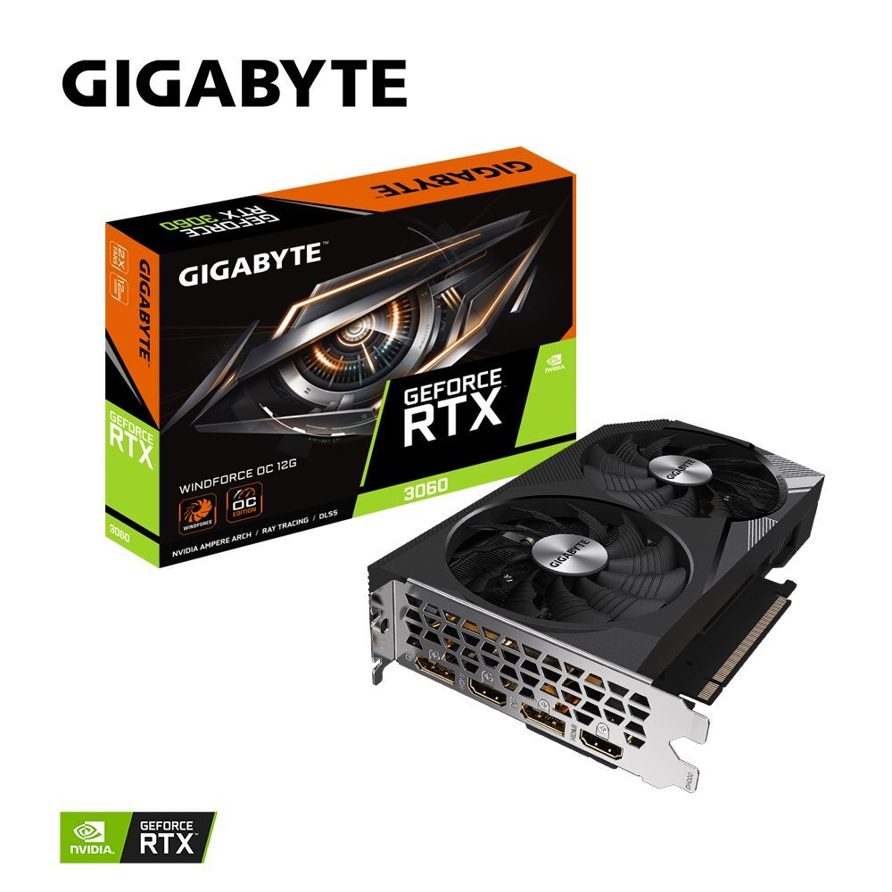 Gigabyte RTX3060 WINDFORCE OC 12G Gigabyte RTX3060 WINDFORCE OC 12G