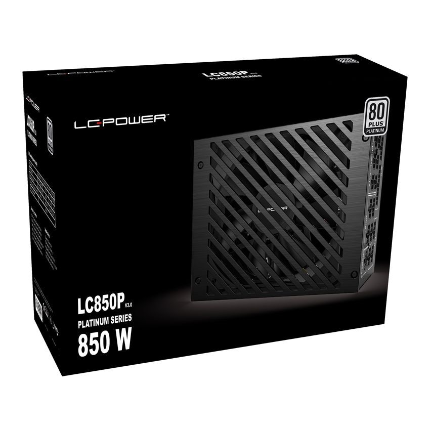 LC Power 850W 80+ Platinum LC850P V3.0 ATX3.0 LC Power 850W 80+ Platinum LC850P V3.0 ATX3.0