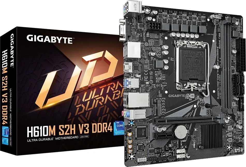 Gigabyte H610M S2H V3 DDR4 Gigabyte H610M S2H V3 DDR4