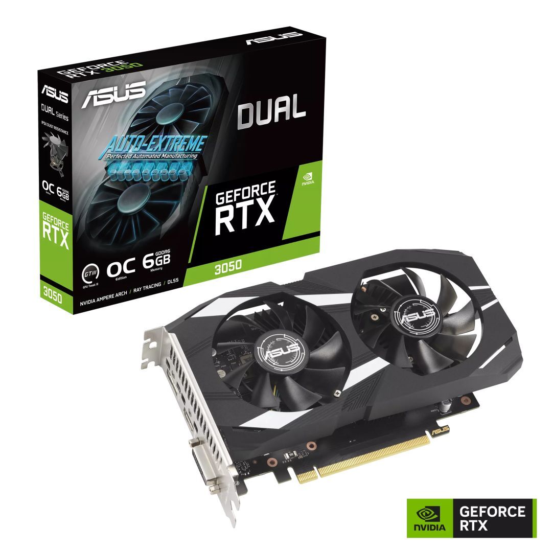 Asus DUAL-RTX3050-O6G Asus DUAL-RTX3050-O6G