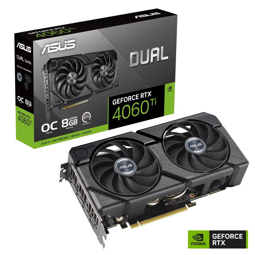 Asus DUAL-RTX4060TI-O8G-EVO Asus DUAL-RTX4060TI-O8G-EVO