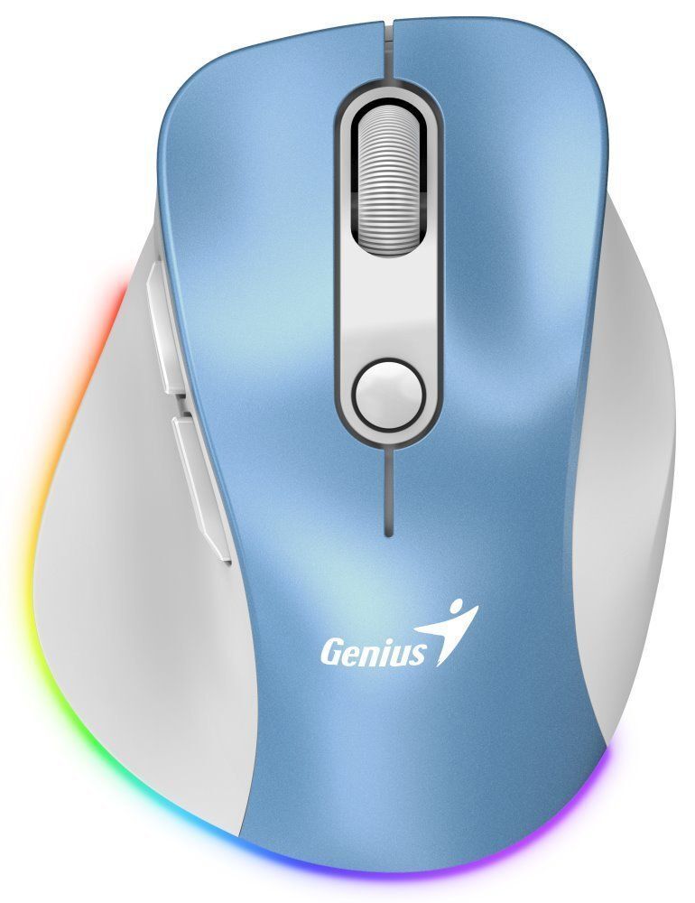 Genius Ergo 9000S Pro Wireless mouse Light Blue Genius Ergo 9000S Pro Wireless mouse Light Blue