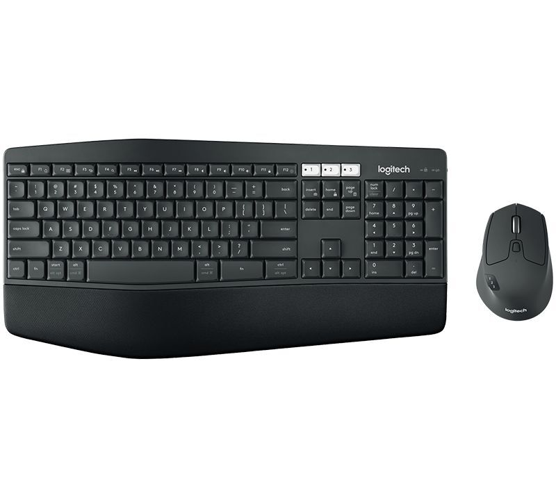 Logitech MK850 Performance wireless keyboard + mouse Black US Logitech MK850 Performance wireless keyboard + mouse Black US