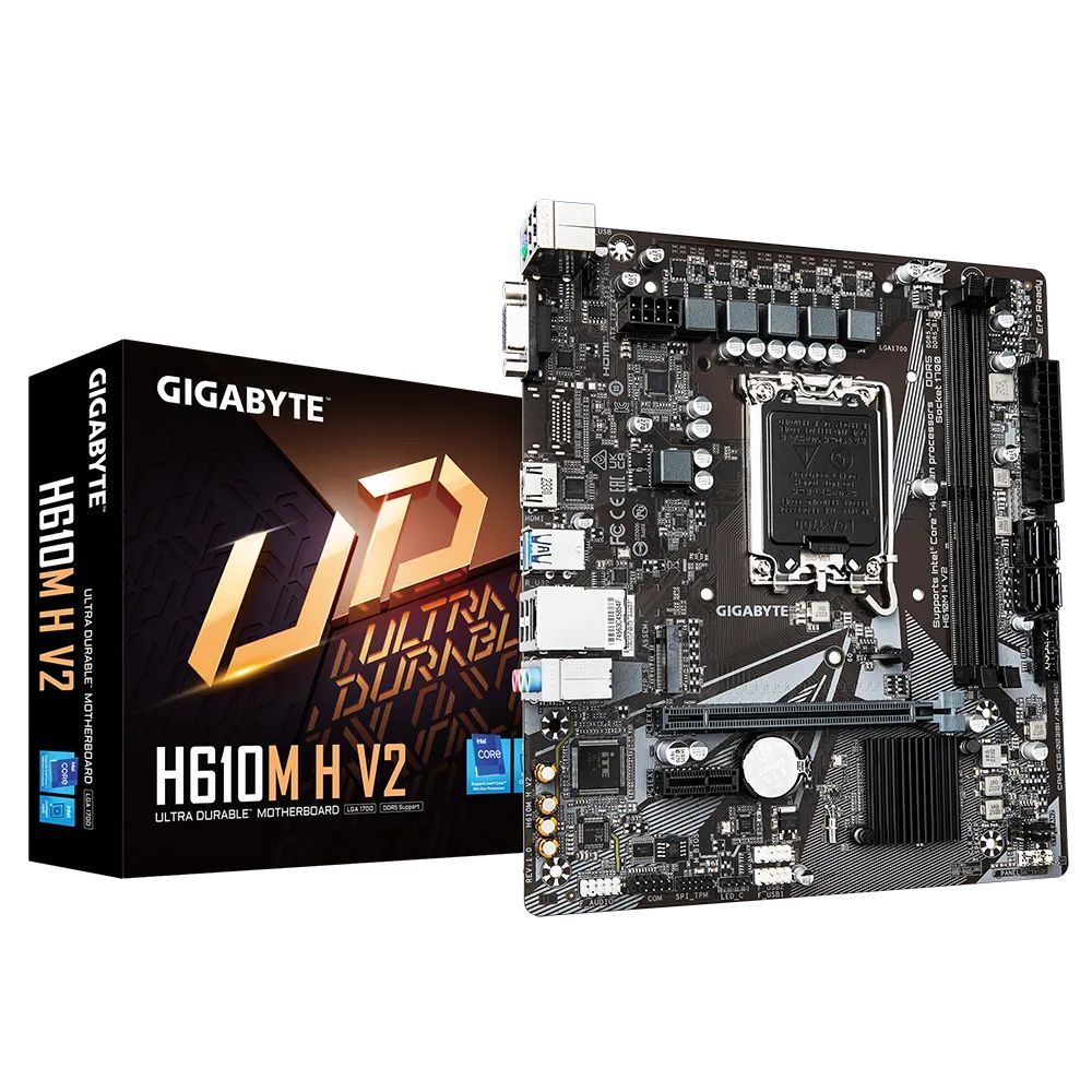 Gigabyte H610M H V2 Gigabyte H610M H V2
