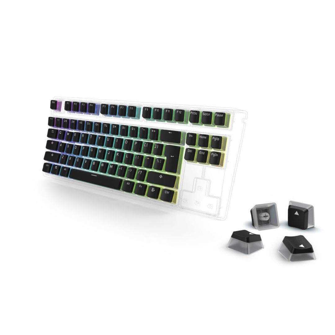 Hama uRage Doubleshot PBT Keykap szett Black UK/US Hama uRage Doubleshot PBT Keykap szett Black UK/US