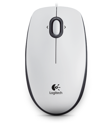 Logitech M100 Mouse White Logitech M100 Mouse White