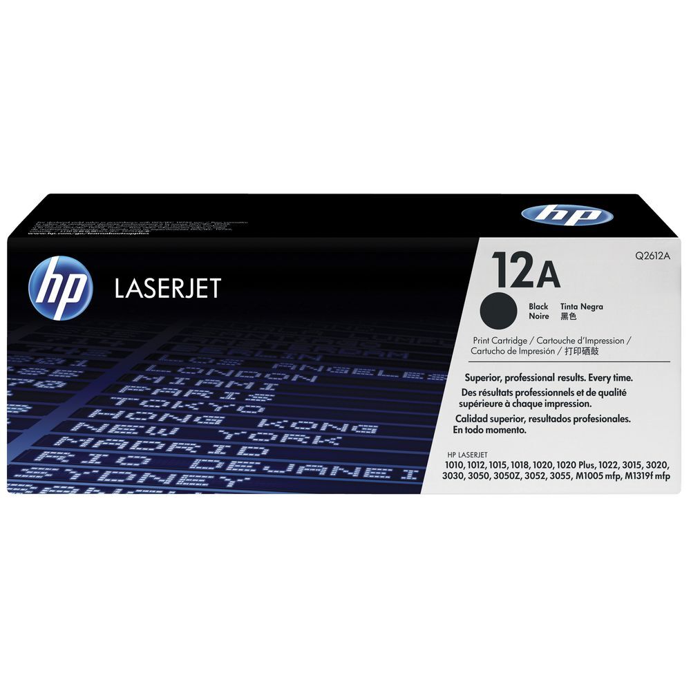 Q2612A (12A) Black toner