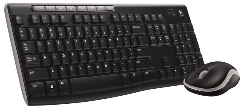 Logitech MK270 Wireless Keyboard + Mouse Black DE Logitech MK270 Wireless Keyboard + Mouse Black DE