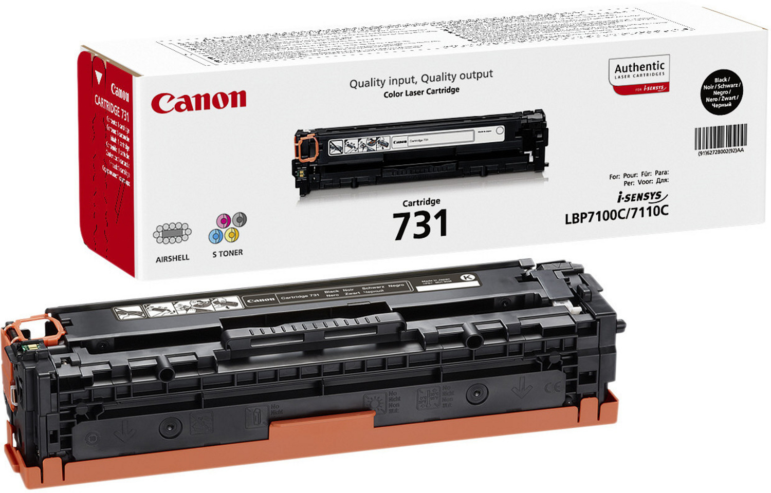 CRG 731 Black toner