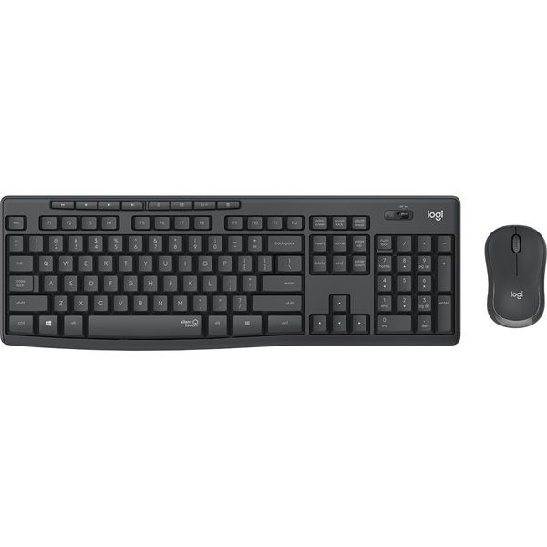 Logitech MK295 Silent wireless keyboard +mouse Grafit Grey HU Logitech MK295 Silent wireless keyboard +mouse Grafit Grey HU