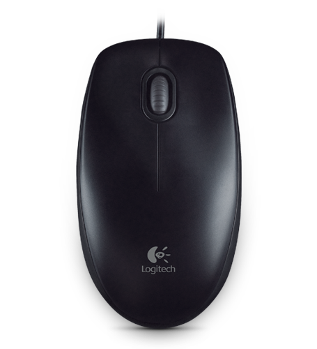 Logitech B100 Optical USB Mouse Black Logitech B100 Optical USB Mouse Black