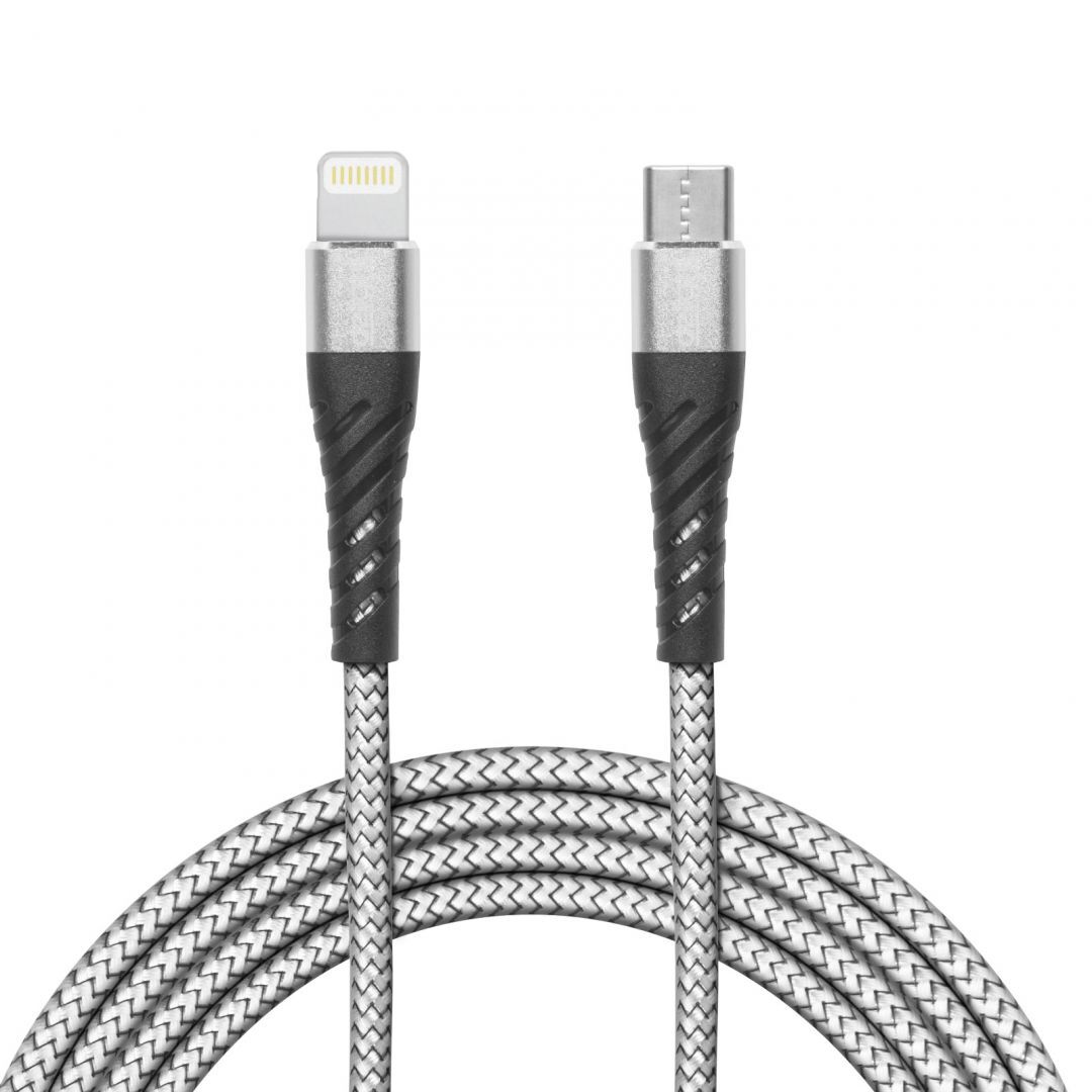 Delight iPhone Lightning  Type-C adatk&aacute;bel 1m Grey