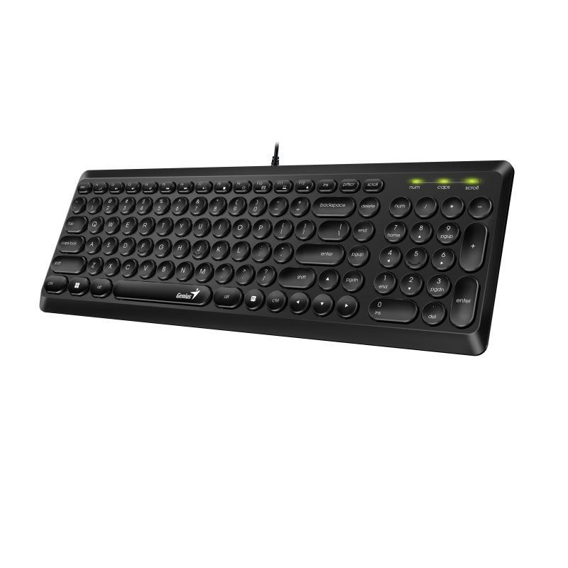 Genius SlimStar Q200 Keyboard Black HU Genius SlimStar Q200 Keyboard Black HU